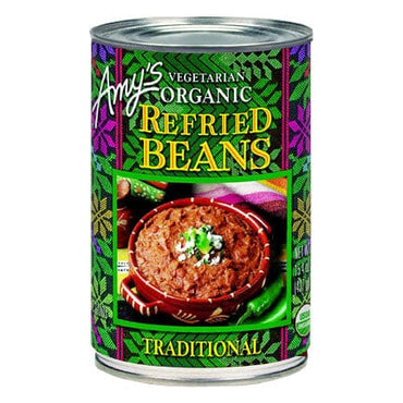 Amyâ€™s Kitchen Refried Beans Traditional 437g